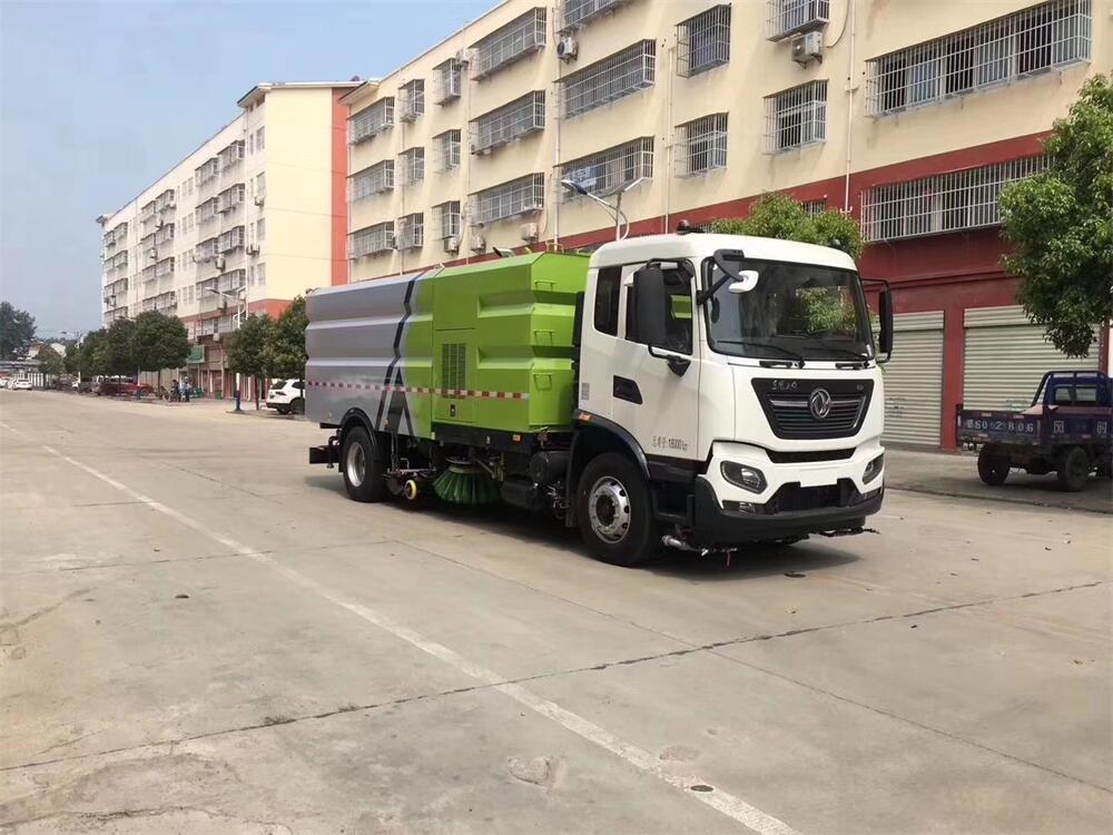 16方洗扫车-程力东风天锦VR高端大型16方洗扫车厂家价格