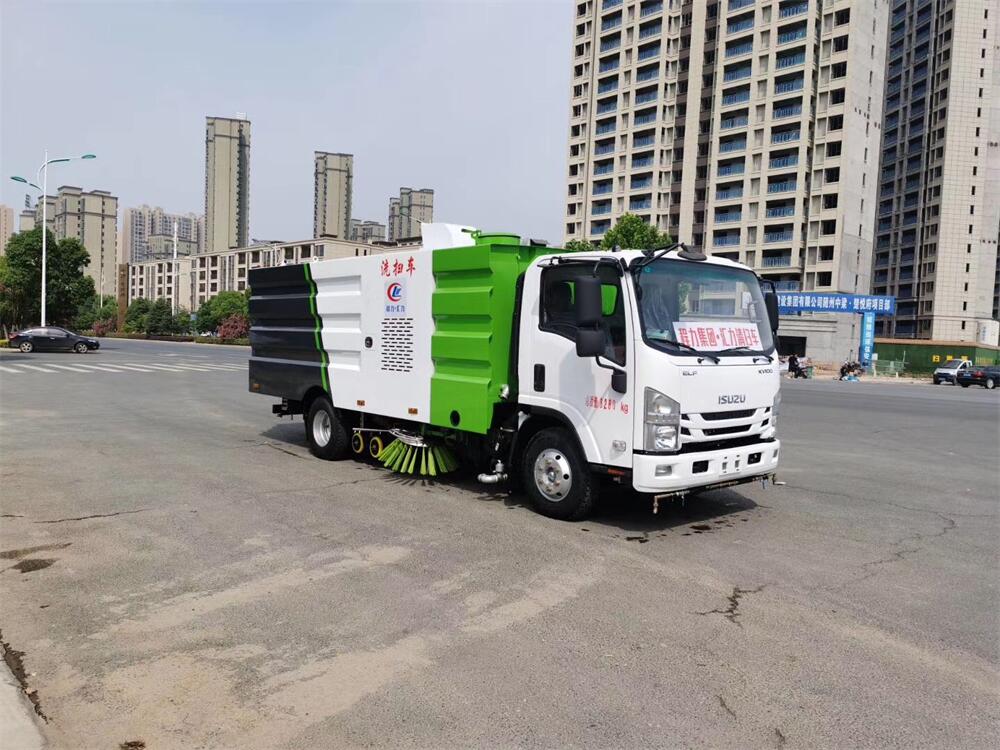 8方洗扫车-程力国六五十铃8方洗扫车厂家价格