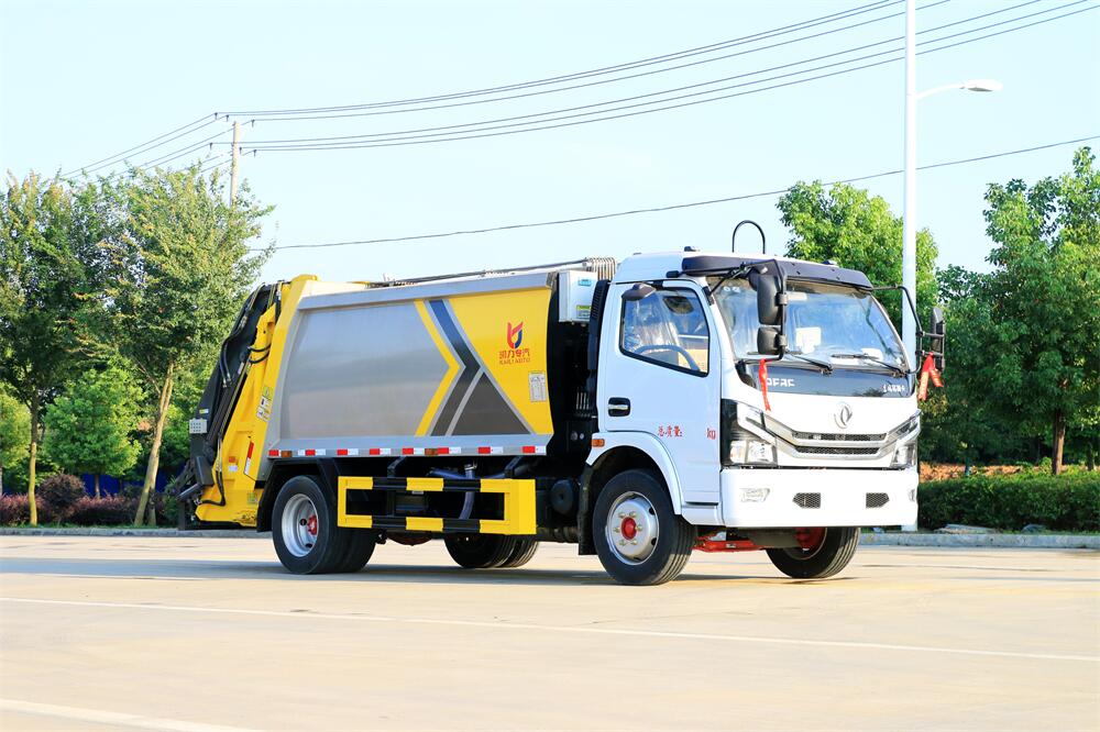 9方压缩垃圾车-东风多利卡国六9方压缩式垃圾车厂家价格